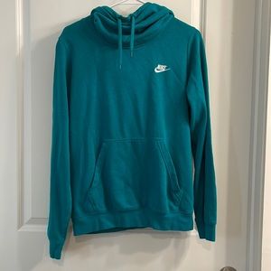 nike cowl neck hoodie!